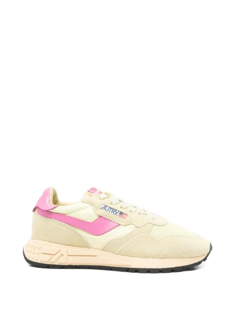Autry Reelwind suede-panelled sneakers Yellow WWLWUT41
