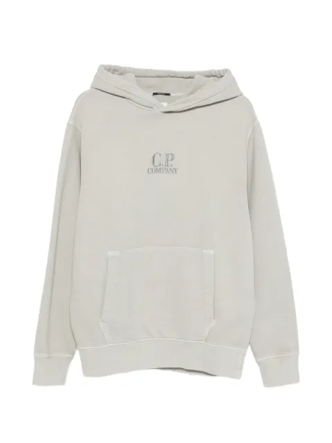 C.P. Company kangaroo-pocket hoodie Grey 19CMSS719B006372R331