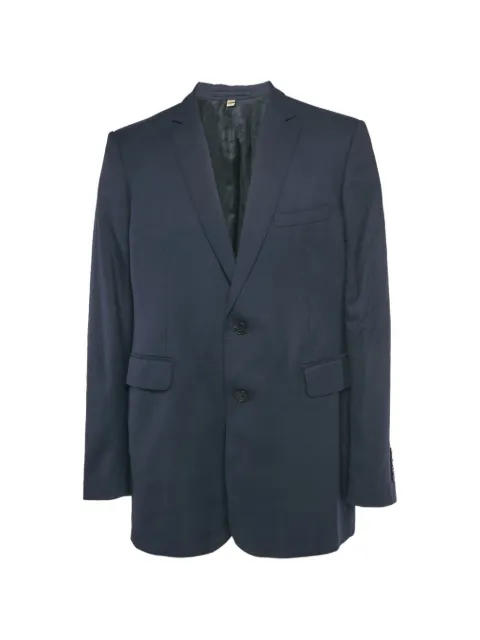 Burberry Pre-Owned two-button blazer Blue 1251469