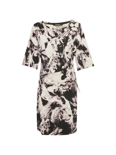 Roberto Cavalli Vintage printed midi dress White 1255784