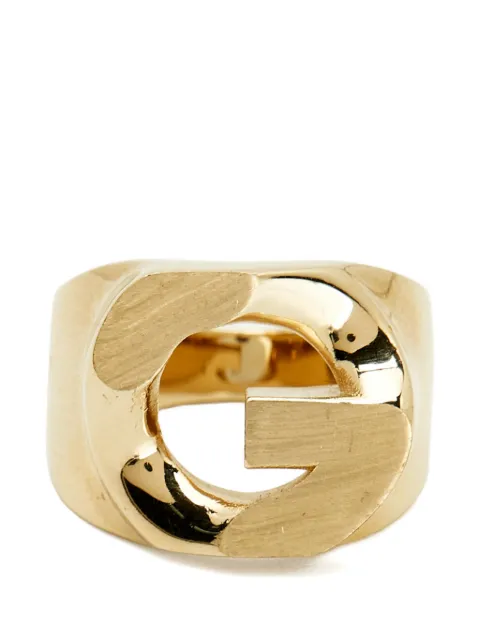 Givenchy Pre-Owned sculptural initial ring Gold 1255187