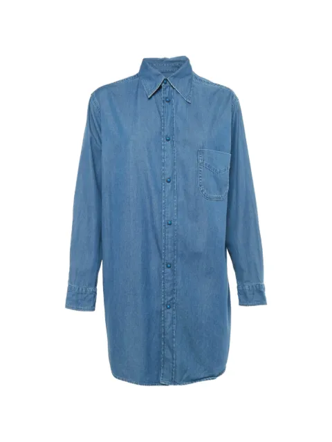 Etro Pre-Owned denim shirt Blue 1244448