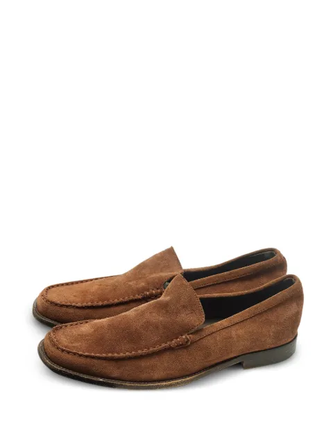 Tod's Vintage suede loafers Brown 1253873