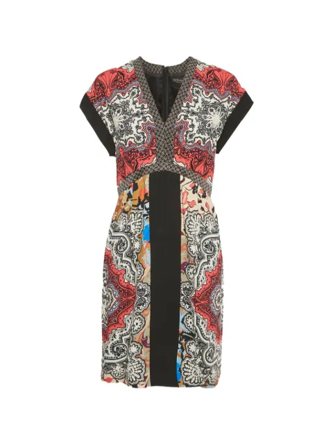 Etro Pre-Owned paisley mini dress Neutrals 1240825