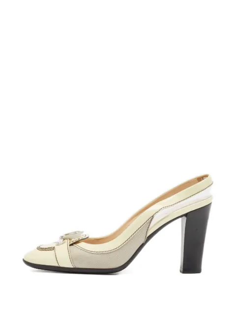 Tod's Vintage slingback pumps Neutrals 1263049
