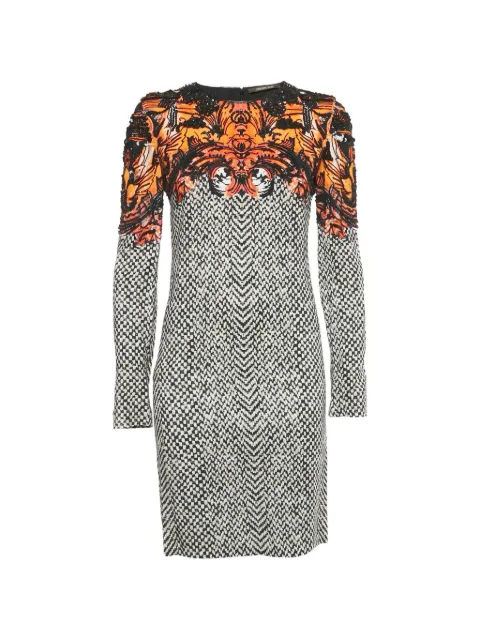Roberto Cavalli Vintage crepe beaded dress White 1247538