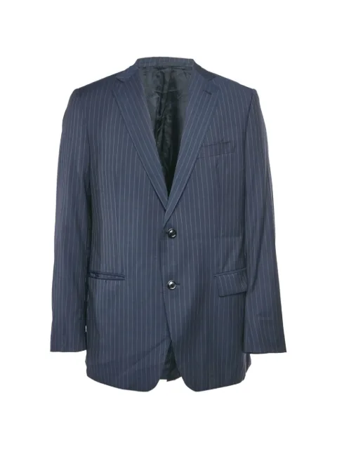 Burberry Pre-Owned pinstripe blazer Blue 1251492