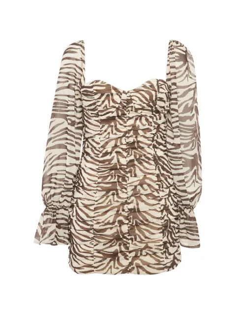 Runaway The Label animal-print dress Neutrals 1252504
