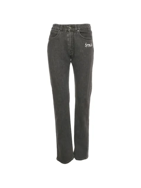 Stella McCartney Pre-Owned logo-print jeans Grey 1244591