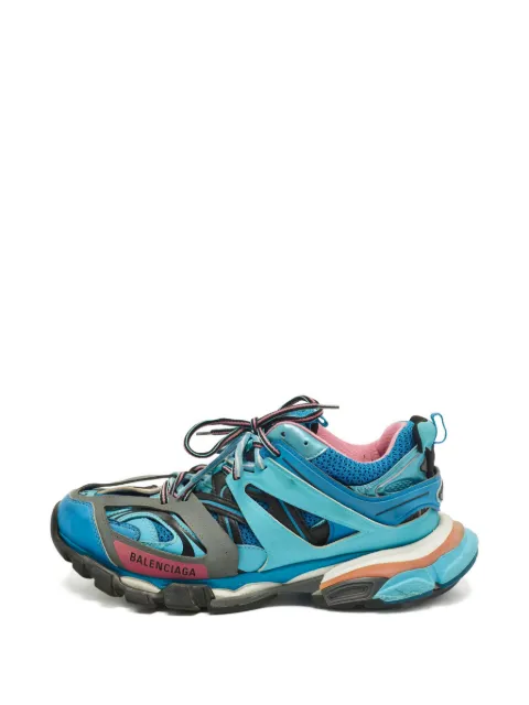 Balenciaga Pre-Owned lace-up fastening sneakers Blue 1255909