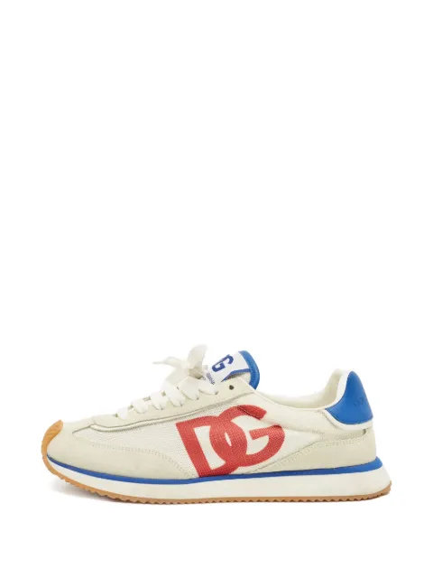 Dolce & Gabbana Pre-Owned logo sneakers Neutrals 1253812