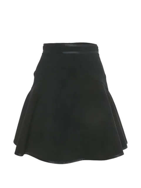 Givenchy Pre-Owned flared knitted mini skirt Black 1256497