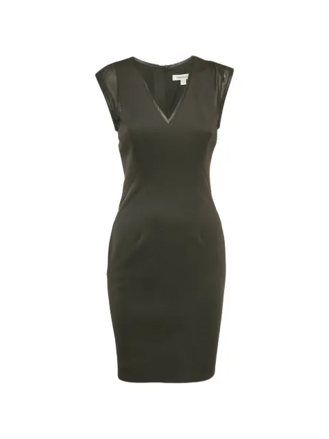 Pierre Balmain Vintage V-neck midi dress Black 1255446
