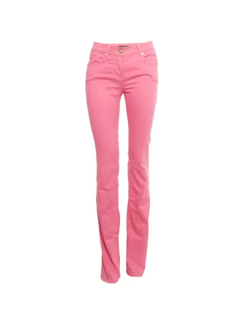 Versace Pre-Owned Medusa-button jeans Pink 1256580