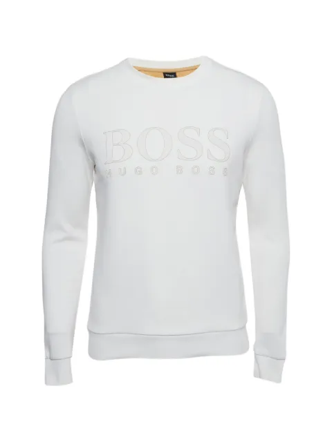 BOSS applique logo sweatshirt White 1249237