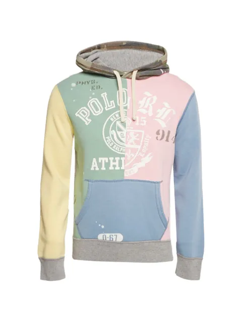 Polo Ralph Lauren Vintage patchwork hoodie Grey 1238558