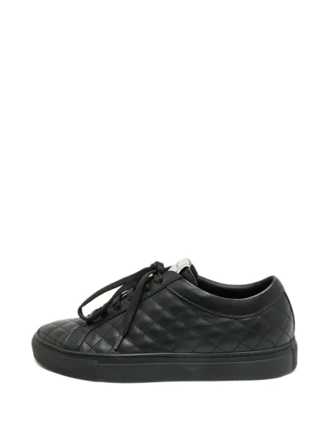 Le Silla quilted leather sneakers Black 1256333