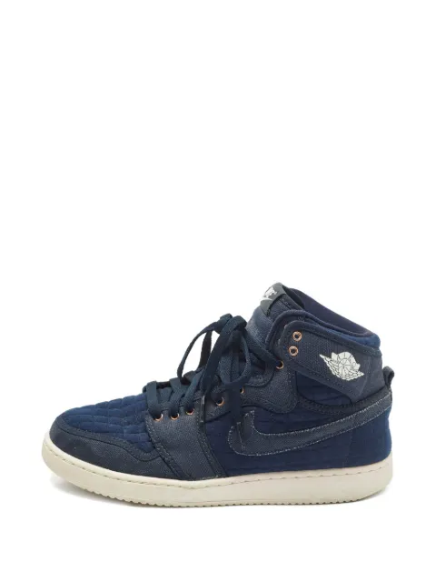 Jordan quilted high sneakers Blue 1255659