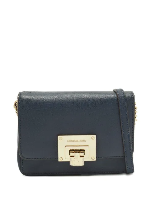 Michael Kors Vintage Tina leather mini bag Blue 1252279