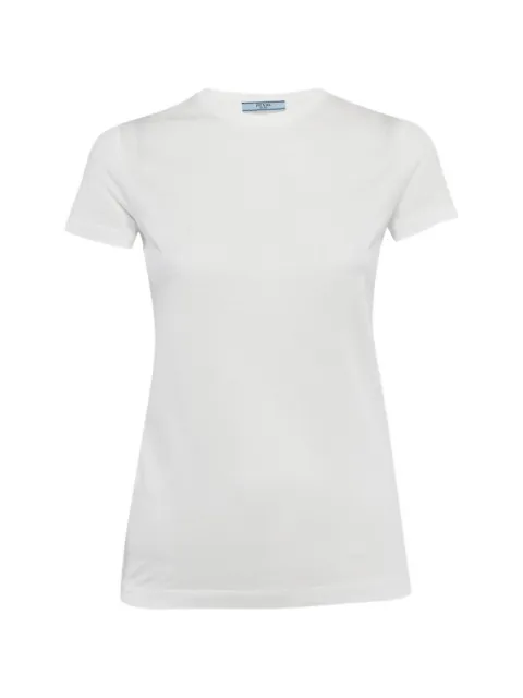 Prada Pre-Owned crew-neck T-shirt White 1254814