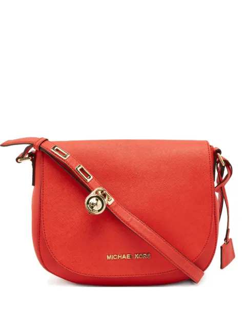 Michael Kors Vintage Hamilton leather cross body bag Red 1256045