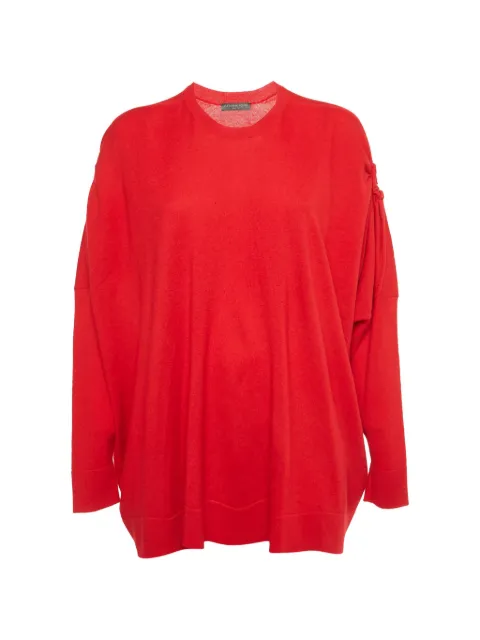 Alexander McQueen Pre-Owned long-sleeve sweater Red 1249379
