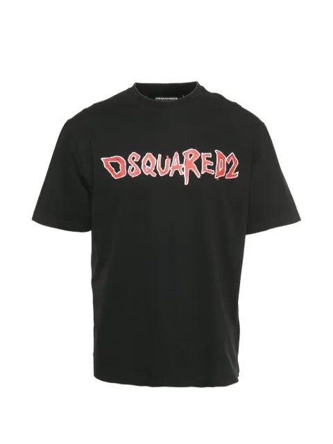 DSQUARED2 logo-print T-shirt Black 1246044