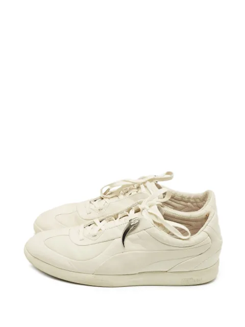 Alexander McQueen Pre-Owned x Puma lace-up leather sneakers White 1249428