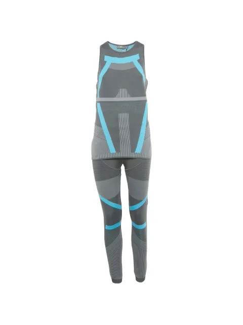 Stella McCartney Pre-Owned x Adidas pattern suit Grey 1252172
