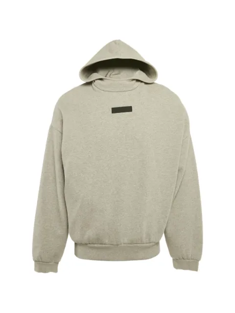 FEAR OF GOD ESSENTIALS logo-patch hoodie Grey 1254995