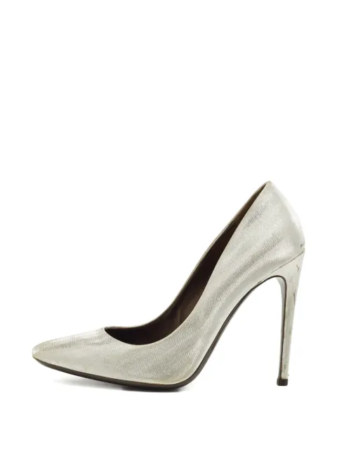 Roberto Cavalli Vintage pointed pumps Silver 1236513
