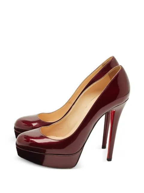 Christian Louboutin Pre-Owned platform high-heel pumps Red 1253723