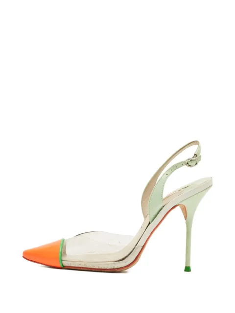 Sophia Webster Daria slingback pumps Green 1250800