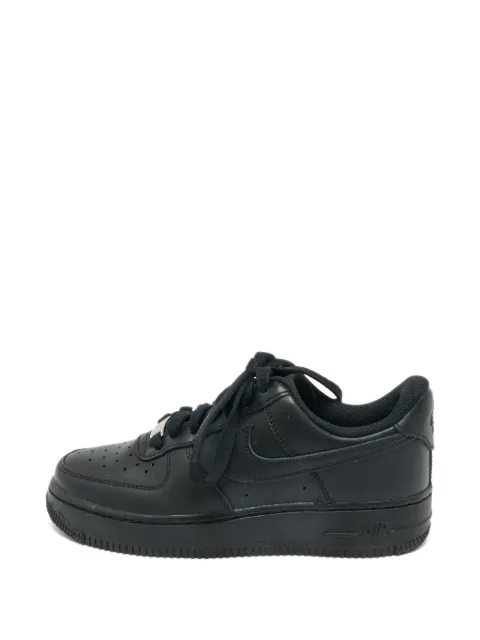 Nike Vintage Air Force 1 leather sneakers Black 1238590