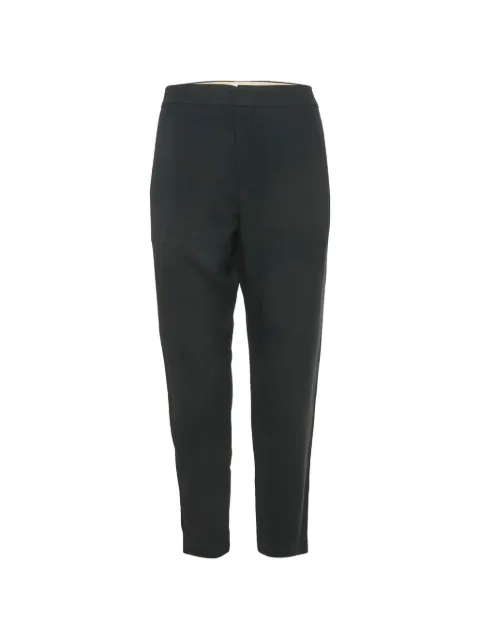 Chloé Pre-Owned concealed-fastening pocket trousers Black 1252105
