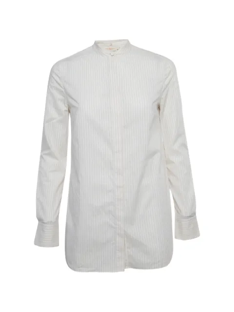 Tory Burch striped cotton shirt White 1244716