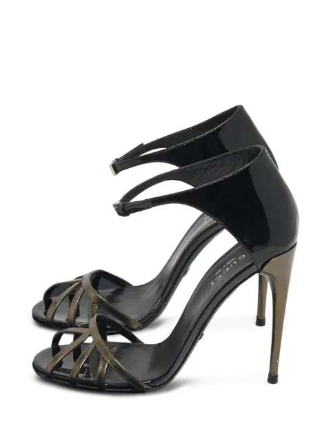 Gucci Pre-Owned ankle-strap sandals Black 1249559