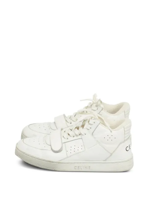 Celine Pre-Owned Ct-02 leather sneakers White 1241165