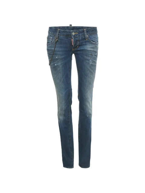 DSQUARED2 denim distressed slim fit jeans Blue 1243863