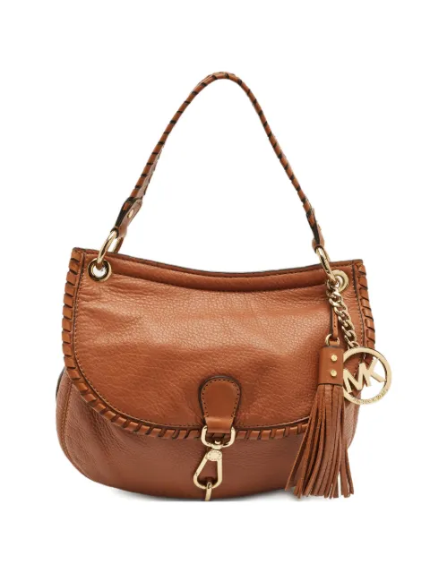 Michael Kors Vintage braided-trim shoulder bag Brown 1236216