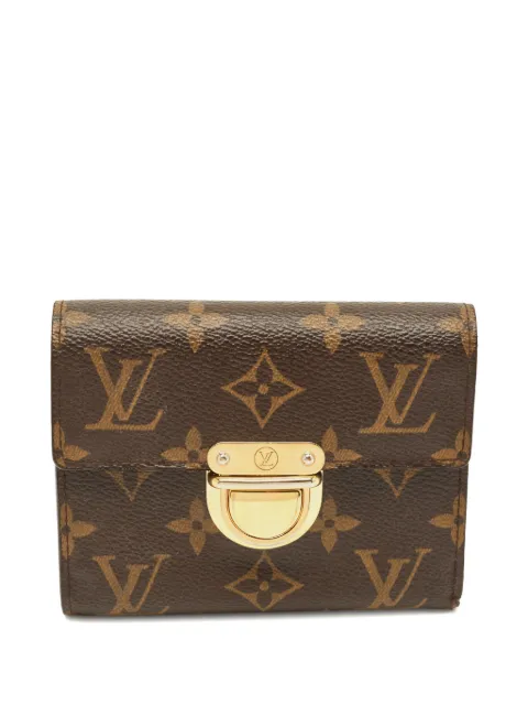 Louis Vuitton Pre-Owned 2008 monogram flap wallet Brown 1254857