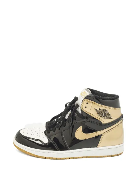 Jordan leather sneakers Gold 1255628