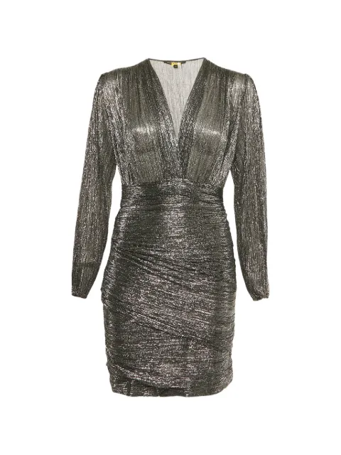 Maje draped mini dress Grey 1252143