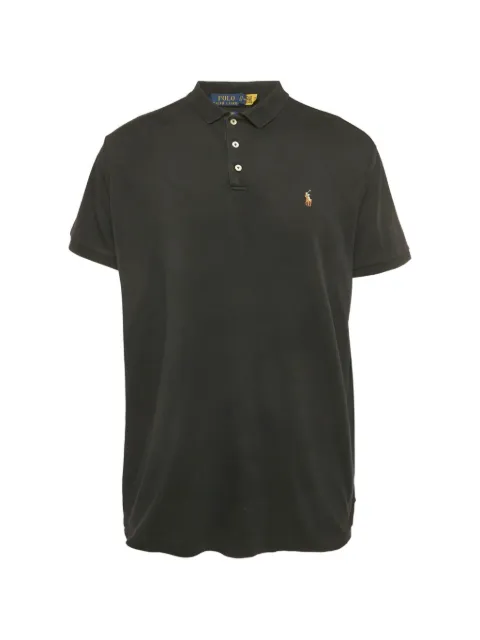 Polo Ralph Lauren Vintage embroidered-logo polo shirt Black 1239811