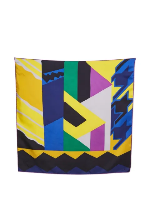 Christian Dior Pre-Owned printed scarf Yellow 1246354