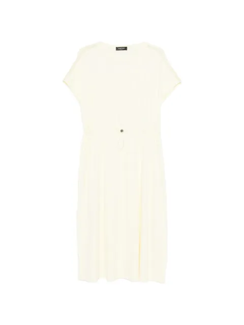 Fabiana Filippi drawstring-waist midi dress Yellow ABD276F589M2090000