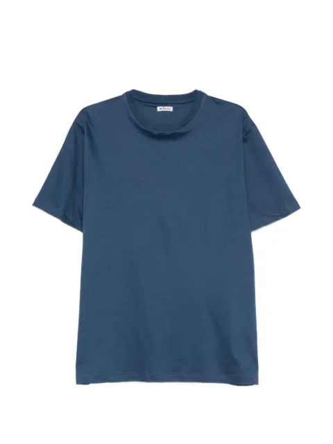 Kiton crew-neck T-shirt Blue UMC023H0960010003