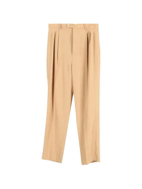 Iris & Ink pleated trousers Neutrals TONPUGBCL378244W