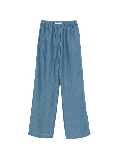 Róhe drawstring palazzo pants Blue 41830210