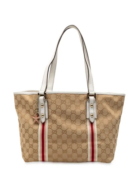 Gucci Pre-Owned 2000-2015 GG Canvas Jolicoeur tote bag Brown DATMJAH8JC7FCD2D
